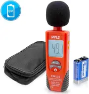 Pyle Digital Handheld Sound Level Meter - Meter Automatic with A and C Frequency