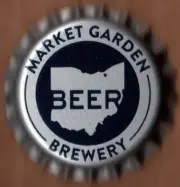 USA Plastic Lined Beer Crown Bottle Cap: Market Square Brewing