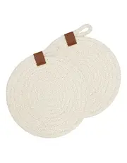 [Ladelle] Nixon Trivet 2 Pack in White