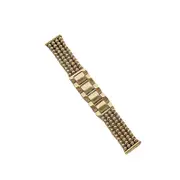 22mm Stretch Beads Metal Watchband For Huawei GT2 Pro/Samsung gear S3-RoseGold