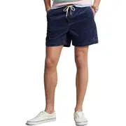 Polo Ralph Lauren Classic Fit Prepster Cotton Corduroy Shorts in Boston Navy at Nordstrom, Size Medium