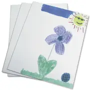 Chenille Kraft Canvas Panel 9 x 12 x 1/8 White 3/Pack 6052