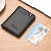 Slardar Ultra-thin Men's Wallet Vertical Small Driver's License