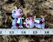 5 pc. Planar Resin Hair Bow Center Flatback 1011522 Monsters Inc Boo Sully Mike