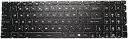 Laptop with Backlit Keyboard for MSI GS60 GS70 NSK-FA0BN 1D 9Z.NCWBN.01D S1N3EUS226D10 S1N-3EUS226-D10 United States US Crystal Keycap Black Without Frame New