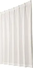 Univers mirror lace curtain beige width 100 × height 133cm 2 Disc HAZ-L0067