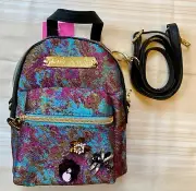 Betsey Johnson Mini Backpack Purse Cross Body Bag NEW NWT Embellished DragonFly