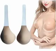 [DIPLODOCUS] Invisible Bra Patch for Large Breast, Reusable Self-Adhesive Silicone Lift Bra Invisible, Perfect Breast Shape, for Backless Dresses