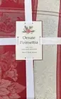 Benson Mills Ornate Poinsettia Christmas Plaid Cloth Tablecloth 70” Round