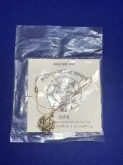 Alex and Ani Rulers of the Woods Oak Necklace NEW