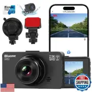 Dash Cam Front and Rear Dash Camera WiFi/APP Control Car Camera Dash Cam with