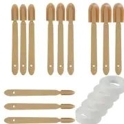 Set of 17 Rubber Caulk Finishing Tool Ergonomic Caulking Applicator Spatula5625