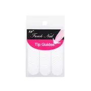 Sticker Strip Manicure Art Stencil Guides French Tip Nail Decoration