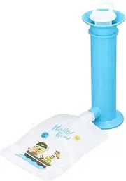 Fruit Puree Filler, 7 Set Reusable Pure Color Pouches 100-200ml Toddler Fruit Squeeze Puree Filler for Kids, Baby Food Pouch Maker Safe Baby Food Dispenser for Home Pouch Filling (Blue)