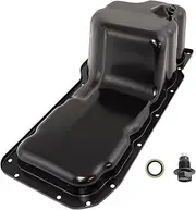TRQ Engine Oil Pan Compatible with 2006-2007 Jeep Commander 2005-2007 Grand Cherokee