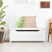 CostwayEntryway Shoe Changing Storage with Flip-up Padded Seat and Side Handle