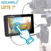 FEELWORLD LUT7S 7 Inch 3D LUT Touch Screen Waveform Monitor 3G-SDI 4K HDMI DSLR