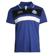 North Melbourne Kangaroos AFL Winter Premium Polo Shirt Size S-5XL! BNWT's! W8