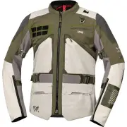 Venture-Air 1.0 Green Grey Textile Motorcycle Jacket