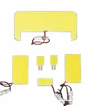Vanguard ACA/GSA33W roof-Owned Vehicles COB The Entire Surface of The Light-Emitting LED Room lamp Set six Points Ultra-high Brightness LED use Double-Sided Tape Included TA000021342-1
