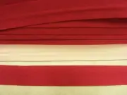 Bias Binding 25mm Burgundy Poly Cotton - 10 metres
