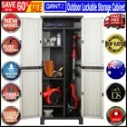 Gardeon Outdoor Storage Cabinet Garden Sheds Lockable Cupboard Tall Garage New