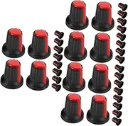 COSMEVIVI 20pcs Potentiometer Knobs Replacement Caps for Volume Control Durable Knob Caps for Dj Mixer Speakers and Audio Equipment Easy to Install