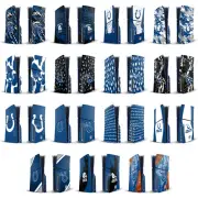 NFL INDIANAPOLIS COLTS VINYL SKIN FOR SONY PS5 SLIM DISC EDITION CONSOLE