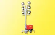 Viessman 769-5144 HO Floodlight Trailer w/Adjustable Light Unit & LEDs