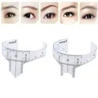 Tattoo Supplies Semi Permanent Brow Stencil Microblading Measure Eyebrow Ruler