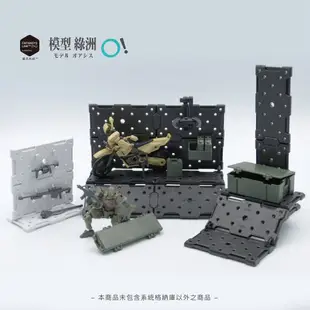 【模型綠洲 嘉義】系統格納庫 場景 格納庫 模型 迷你武裝 figma MSE 鋼彈 六角機牙 戰鎚40k 微縮HG