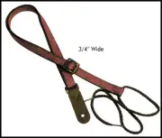 3/4" Legacystraps Mandolin Strap Ukulele Strap Cardiac pattern 3/4"