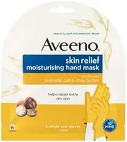 3 PACK OF Aveeno Skin Relief Moisturising Hand Mask 1 Pair
