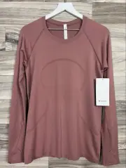 Lululemon Swiftly Tech Long Sleeve 2.0 Size 10 Spiced Chai SCHI 57213
