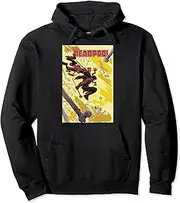 [Marvel] Deadpool Against Santa Claus Comic Book Cover Pullover Hoodie