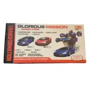 Glorious Mission Transformation Car Remote Control Yellow