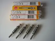 4 x NGK Y-911J Glow Plugs for Citroen AX 1.4 , Peugeot 106 1.4 Metro 100