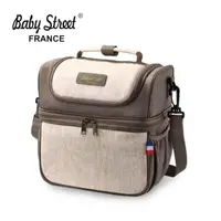 在飛比找momo購物網優惠-【法國 Baby Street】FRANCE 雙揹式母乳保冷