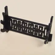 1pc 3-Tier Wall Mount Holder Samurai Sword Display Stand Bracket Decor Collect