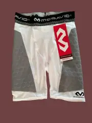 Boys S MCDAVID Hex Thin Padded Compression Baseball Sliding Shorts 22-24" Waist