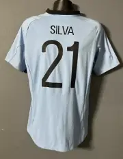 Manchester City 2012/13 Umbro Jersey David Silva 21 Size MEDIUM