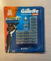 16 Gillette Fusion /ProGlide Plus Razor Blades Cartridges 5 Blades new open box