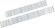 [PANMILED] 8 Pieces LED Backlight Strips for LG 49" TV 49UJ6300-UA NC490DGG-AAGX1 49UJ630V 49UK6300PUE 49UK6090PUA 49UK6200PUA