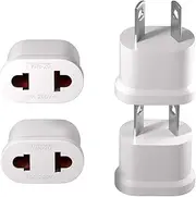 EKEFE 4 Pack US UK EU Asia Universal to AU Australia AC Power Adapter Plug Travel Converter,Adapter Plugs Allow Travel Appliances to Fit Into Foreign Outlet