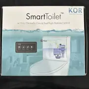New In Box KOR Smart Toilet Combo Dx 100 Automatic Toilet Flusher With Remote.