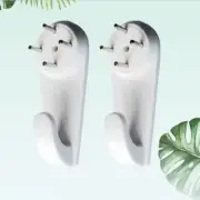30Pcs Non-Trace Wall Picture Hook Invisible Traceless Hanger 19x40mm