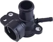 OCESTORE Coolant Outlet Flange 06J121132G Compatible With Jet ta Gti Gli Passat Cc Eos Beetle Q3 Tt 2.0t Tsi Ccta Engine Coolant Flange Outlet