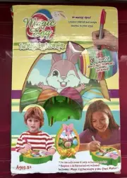 Magic Egg Spinning Decorator Set With 8 Non Toxic Markers All Ages Colorful