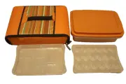 New 5 Pc Rachael Ray Insulated Potlucker Storage Container Deviled Egg Tray