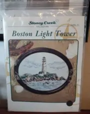 NEW Boston Light Tower Cross Stitch Pattern Leaflet 93 by Stoney Creek. JJS